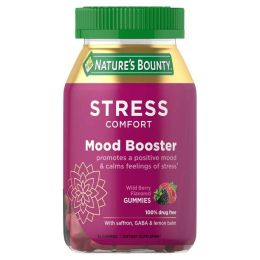 Nature's Bounty Stress Comfort Mood Boosters Gummies;  36 Count