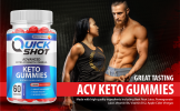 3pk Quick Shot ACV Gummies Try QuickShot Fast Keto Fat Burner Gummie Weight Loss