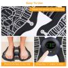 EMS Foot Massager Electric Foot Acupressure Mat USB Rechargeable Feet Circulation Massage Pad Acupuncture Points Stimulator Relaxation Tool