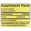 Spring Valley L-Arginine Amino Acid Supplements, 500 mg, 50 Count