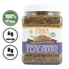 Brown Flax Seeds 44 oz