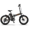 AOSTIRMOTOR Folding Electric Bicycle 500W Motor 20" Fat Tire With 36V/13Ah Li-Battery