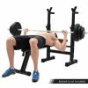 Adjustable Weight Bench with 330 Lbs. Black/Red