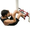 Elevated Chin Up Station, No Screw Strength Training Pull up Bar for Doorway