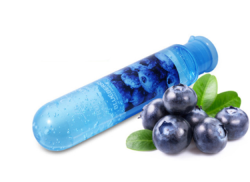 Water soluble fruit flavored human lubricant (Option: Blueberry-80ml)