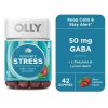 OLLY Goodbye Stress Gummy, GABA, L-Theanine, Lemon Balm, Berry, 42 Count