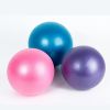 Mini Exercise Pilates Yoga Balls Small Bender For Home Stability Squishy Training Physical Therapy Improves Balance With Inflatable Straw 9.8 Inch