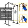 ProGear Squat Rack Power Cage with J-Hooks, Ultra Strength 800lb Weight Capacity, Optional Lat Pulldown Attachment