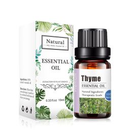 Pure Essential Oil 10ml Aroma Diffuser (Option: Thyme-10ML)