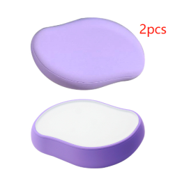 Crystal Physical Hair Eraser Painless Safe Epilator Easy Cleaning Reusable Body Beauty Depilation Tool (Option: Matt purple-2PCS)